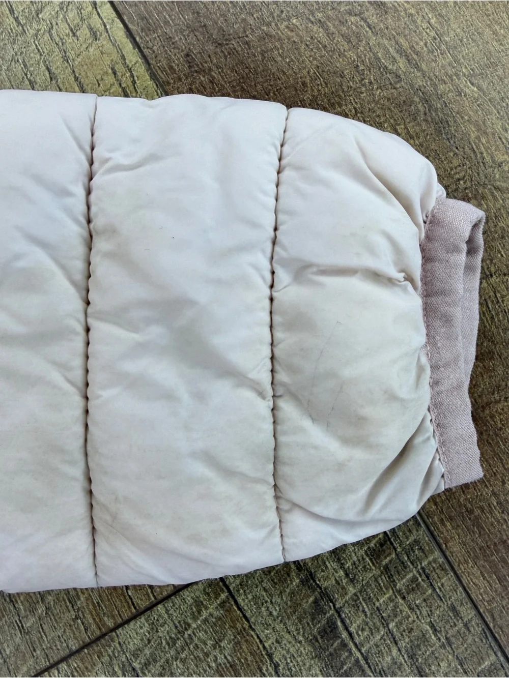 Old Navy Toddler Girls Puffer Coat Quilted Hooded Lightweight Jacket Pink 3T